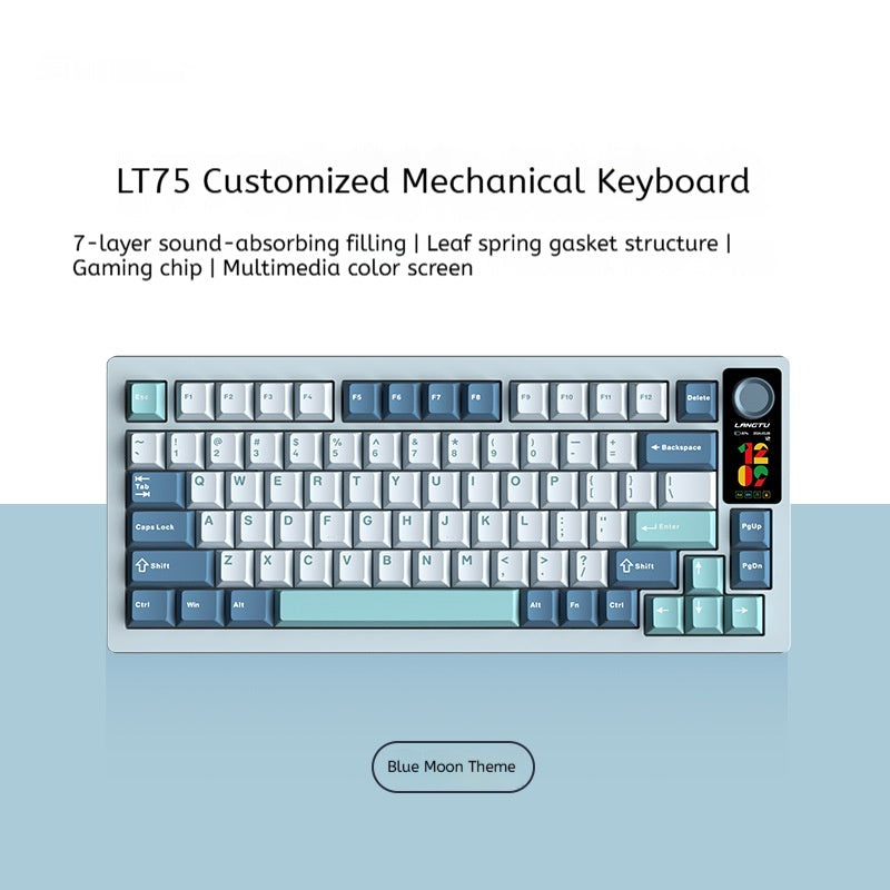 Hot New Items at Buy Center: Creative Home Esports Game Mechanical Keyboard LT75 Qingyue