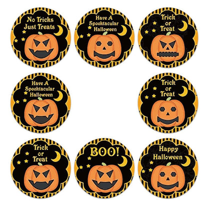 Fresh on the Scene at Buy Center: Amazon Explosive Halloween Pumpkin Pattern Candy Gift Envelope Sticker