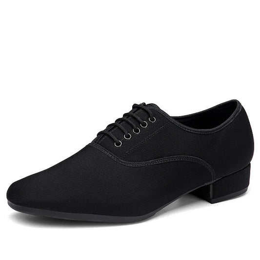 Zapatos de tela Oxford con suela de goma para exteriores y suela de piel de becerro para interiores