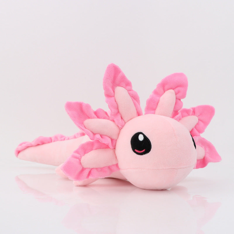 Fresh Arrivals at Buy Center: Salamander Hexagonal Dinosaur Plush Doll Cute Pink