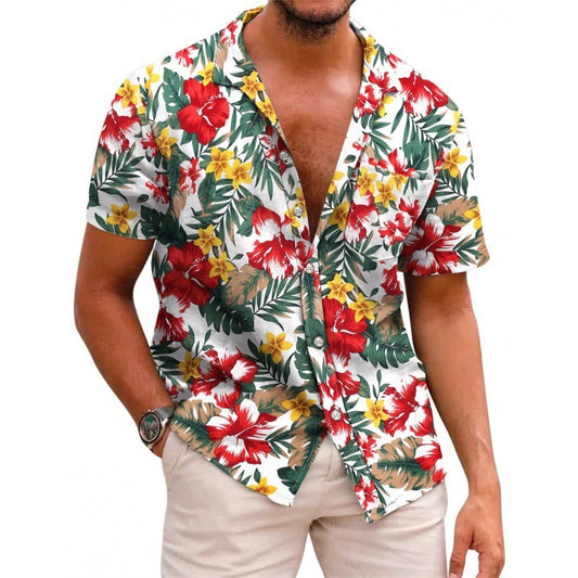 New at Buy Center: Men's Summer Hawaiian Printed Short-sleeved Shirt