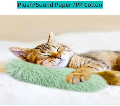 New Interactive Cat Toys Cat Pillows Soft And Durable Crinkle Sound Catnip Toys Cat Toys For Indoor Cats Funny Kitten Toys Cat Exercise