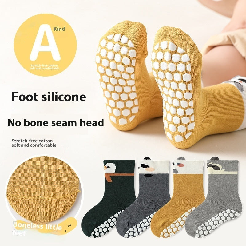 Buy Center Deal-Indoor And Outdoor Children Non-slip Floor Socks Cartoon