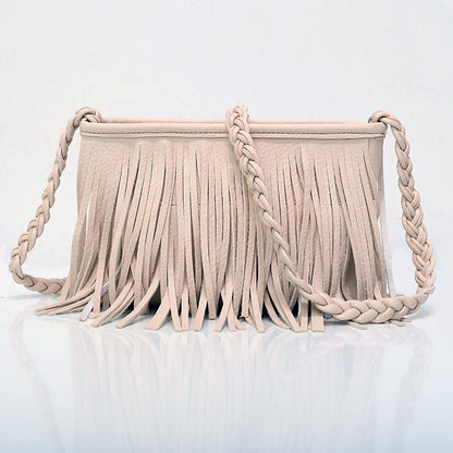 Hand-woven Tassel Bag Shoulder Crossbody Bag Buy Center