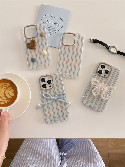 Newly Released at Buy Center: Simple Style Stripes Suitable For 15ProMax Phone Case