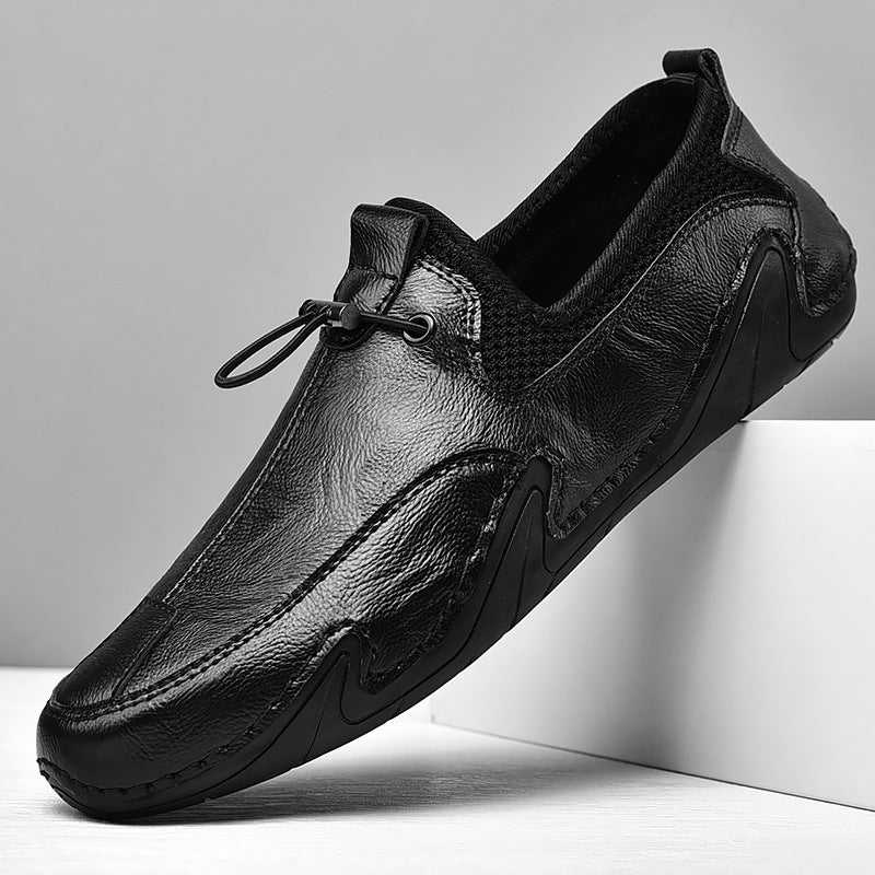 Chaussures en cuir pour hommes à la mode britannique