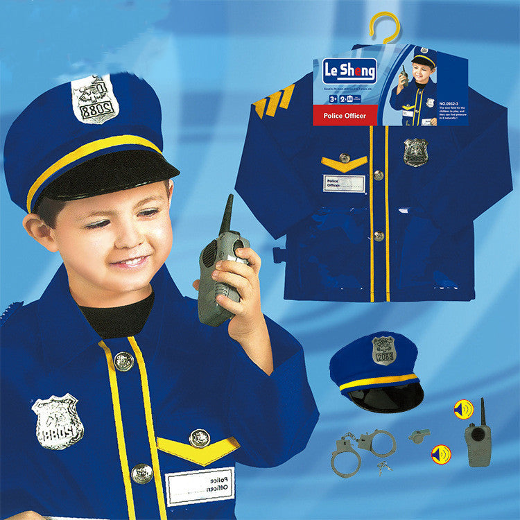 Hot New Arrivals at Buy Center: Boy Police Experience Professional Uniform