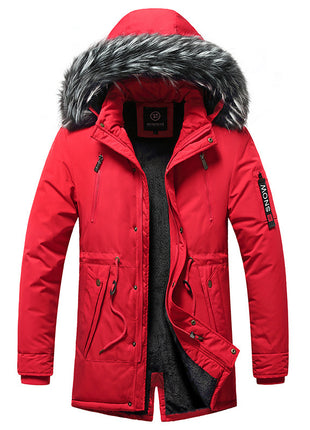 Casual Korean-style Cotton-padded Coat For Men