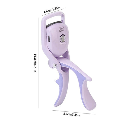 Now Available at Buy Center: 3 Temperature Control Heated Eyelash Curlers Elevate Your Lash, Rapid Heat-up, USB Rechargeable, Natural Curling 24H Long Lasting For Women Gift