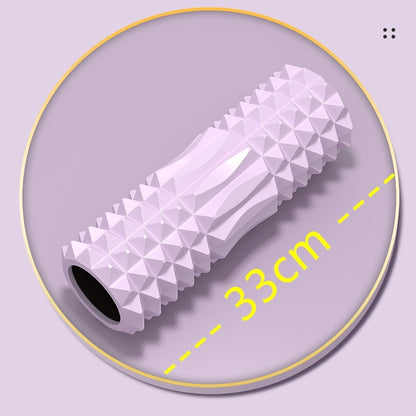 Just Arrived at Buy Center: Foam Roller EVA Hollow Foam Roller Thin Calf Fitness 33cm Purple Crescent Moon