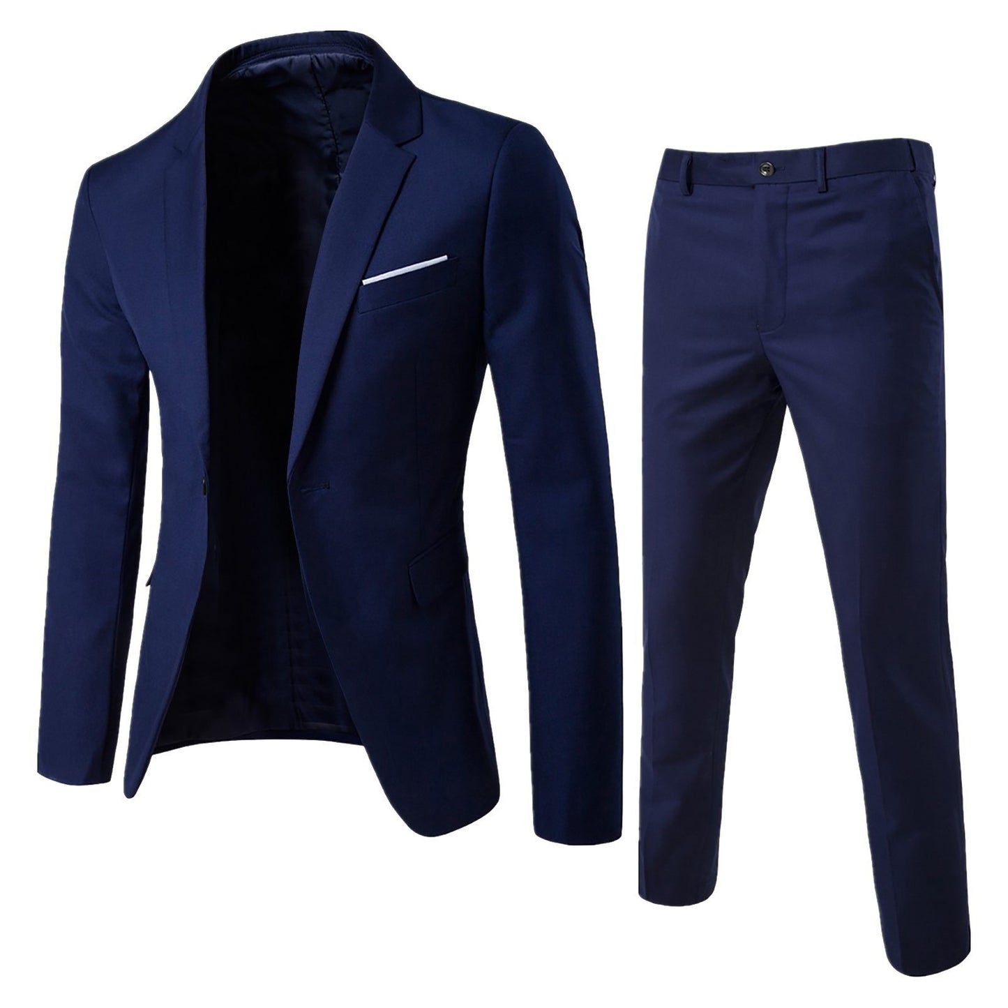 Two-piece Suit Business Professional Formal Wear Korean Slim Fit Buy Center