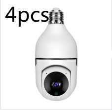 WiFi CAMERA 1080P Bulb 4X Zoom Camera E27 Home 5GWiFi Alarm Monitor YIIOT 2million4pcs Infrared night vision 5GWiFi