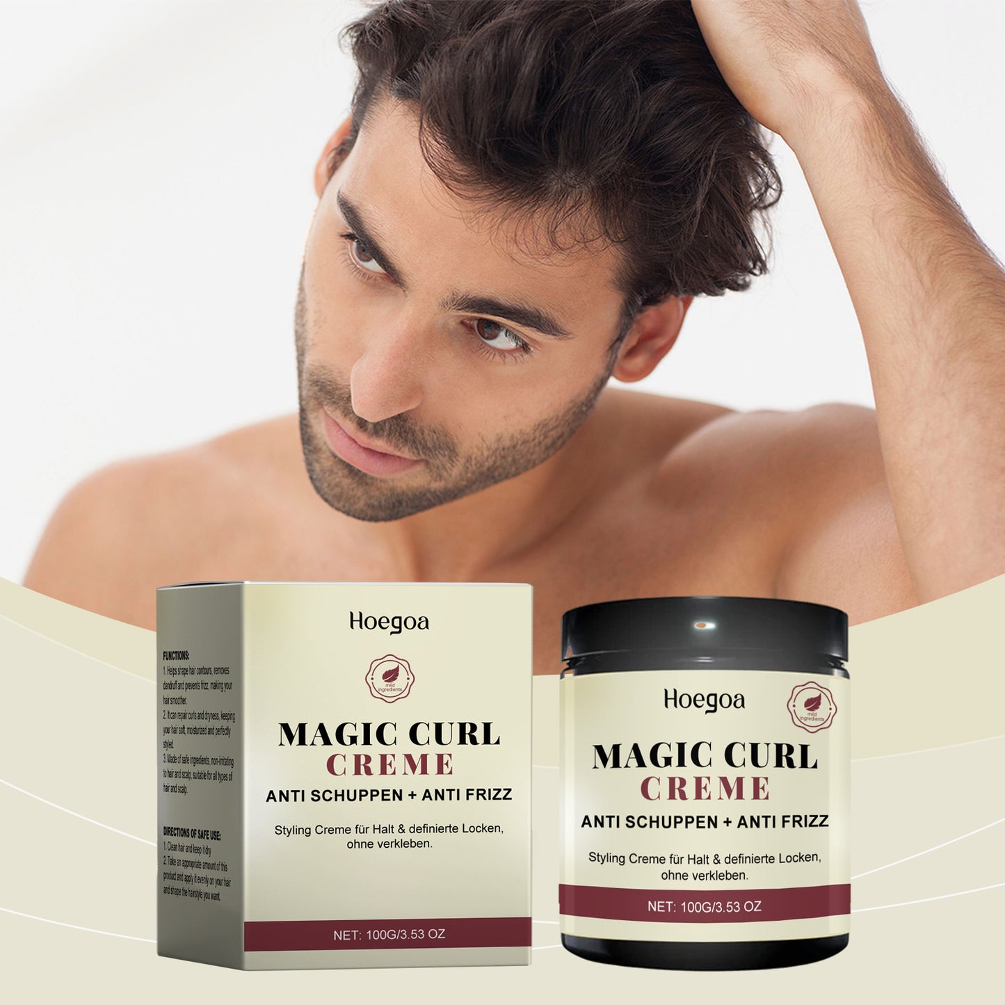 Curly Hair Shaping Care Nourishing Natural Soft | Health, Beauty & Hair2 | Buy Center