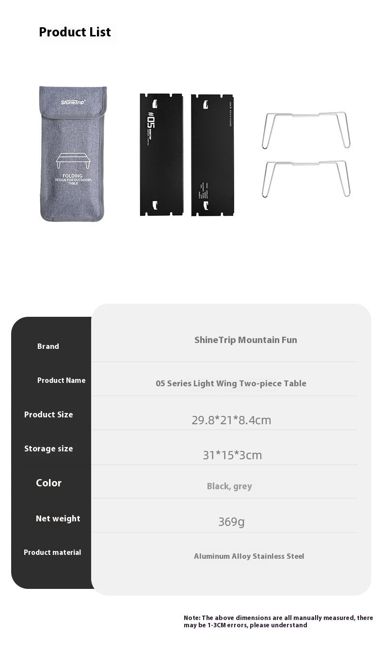 Newly Released at Buy Center: Outdoor 05 Series Camping Aluminum Alloy Folding Table