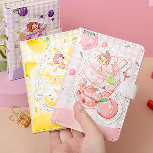 Trending Now at Buy Center: Cute Magnetic Buckle Notebook Girl Heart Hand Ledger