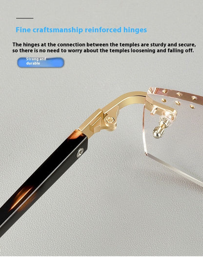 Natural Crystal Reading Glasses Anti-radiation Anti-Blue Ray