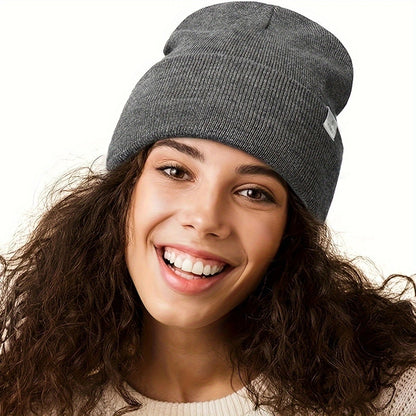 Thermal Knitting Satin Wool Hat | Women's Clothing-Accessories-Woman Hats | Buy Center