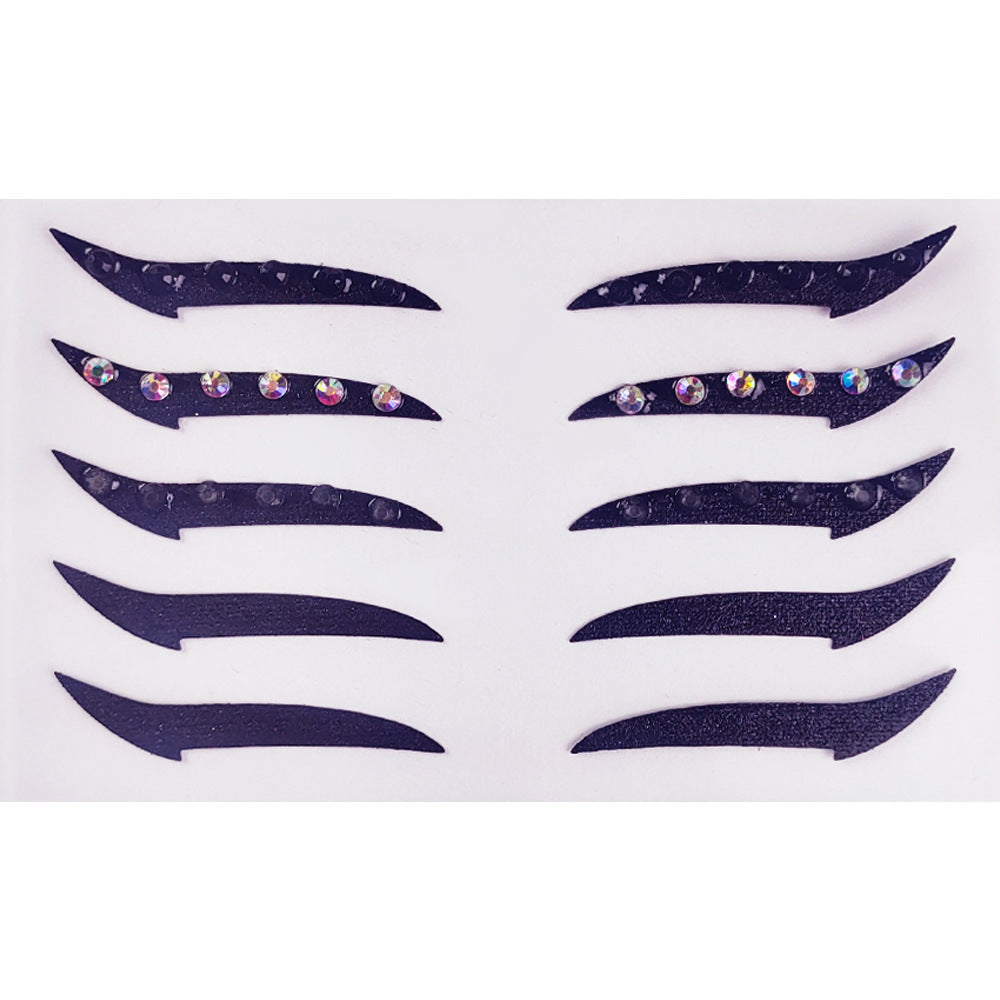 Eye Shadow Stickers Self-adhesive Stage Makeup Party