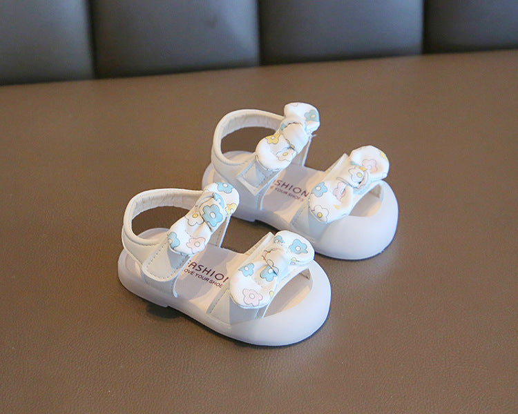 Just Arrived at Buy Center: Baby Flower Soft Bottom Toddler Shoes