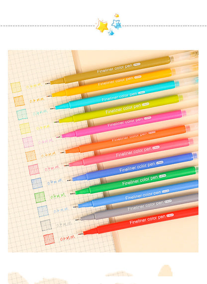 Fresh Arrivals at Buy Center: Set Of For Students To Take Notes With Korean Retro Colored Pens