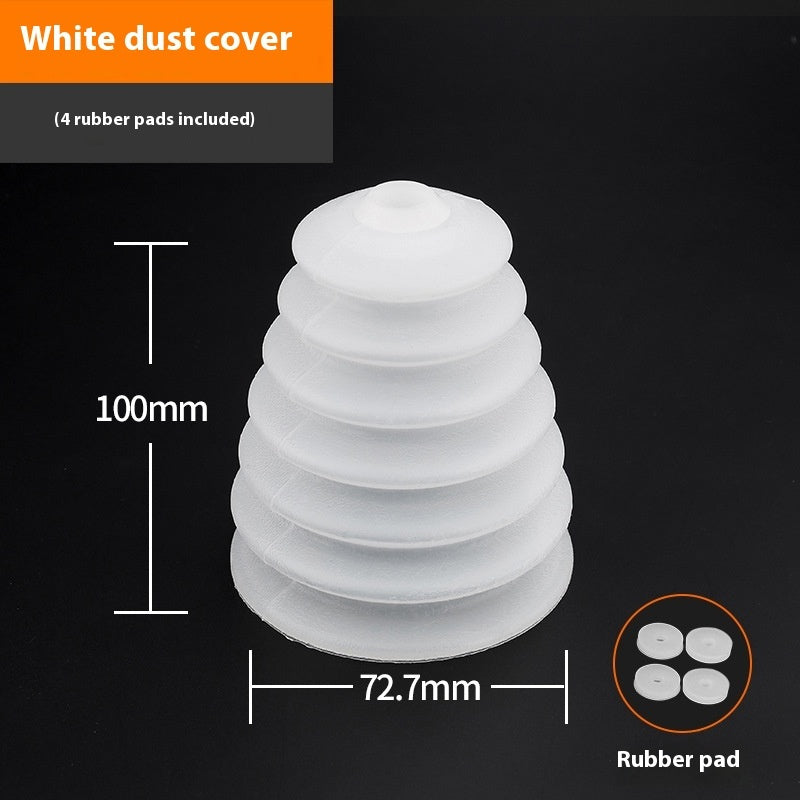 Fresh Arrivals at Buy Center: Hammer Dust Cover Impact Drill Accessories White Plastic 2