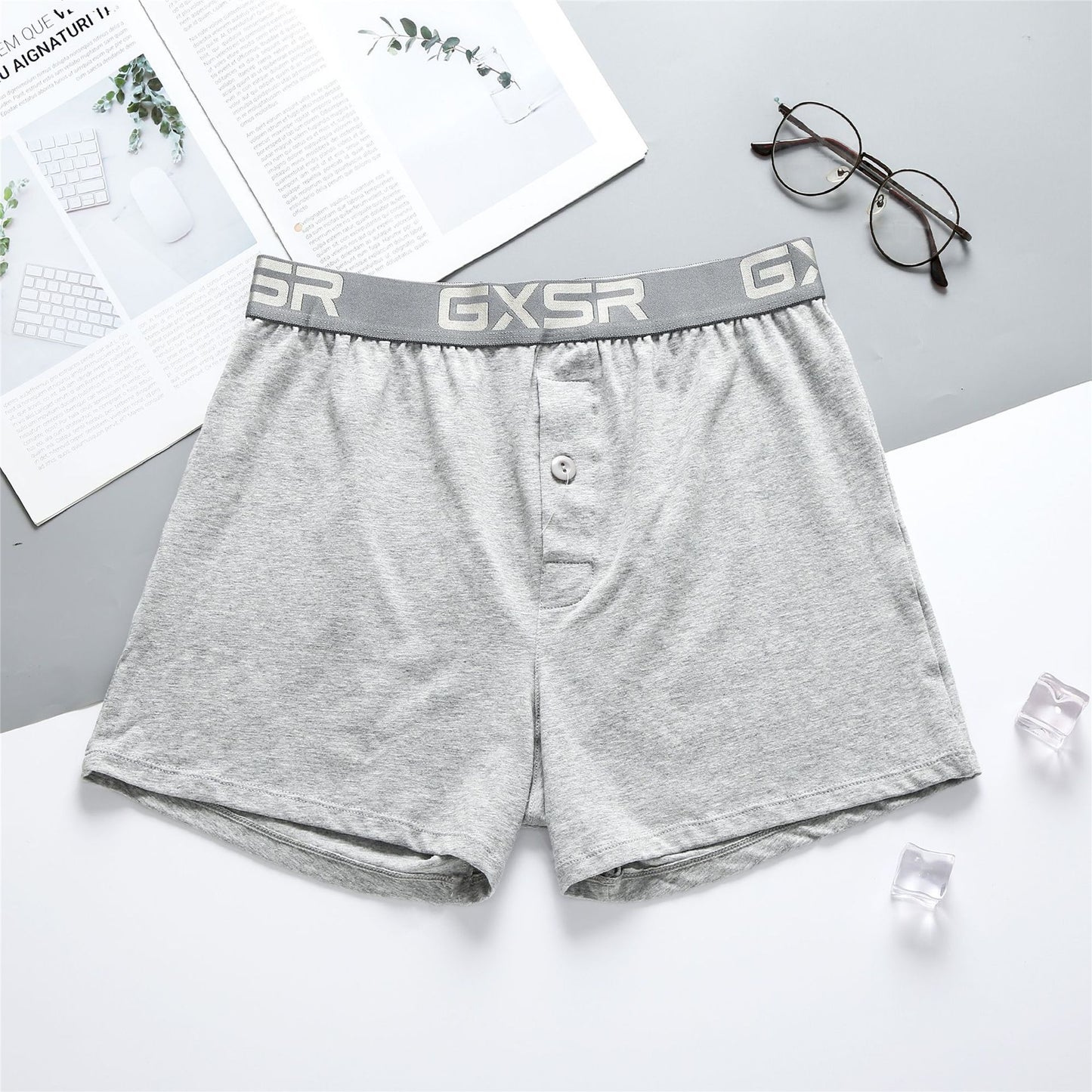 Men's Home Pants Low Waist Pure Cotton Breathable Underwear Buy Center