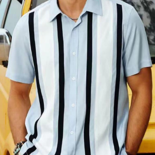 Just Arrived at Buy Center: Men's Casual Versatile And Fashionable 3D Printed Shirt