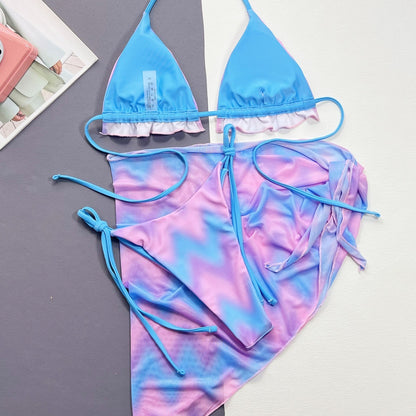 Newly Released at Buy Center: Women's Split Tie-dye Swimsuit Bikini