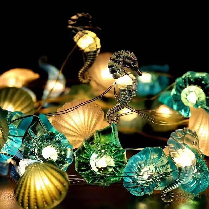 Fresh Arrivals at Buy Center: Bee Flower Shape Room Festival Decorative String Lights Marine Combination B