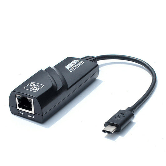 Newly Released at Buy Center: Type-C To RJ45 Gigabit Network Card To USB 3.1 Port Hundred M