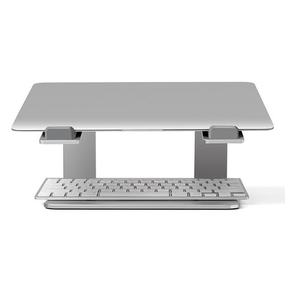 Buy Center Hot Pick-Laptop Aluminum Alloy Base Plate Desktop Riser Silver