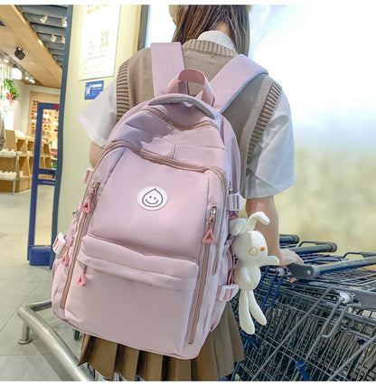 Hot New Items at Buy Center: Schoolbag Female College Student Primary School Student High School Student Large-capacity Backpack