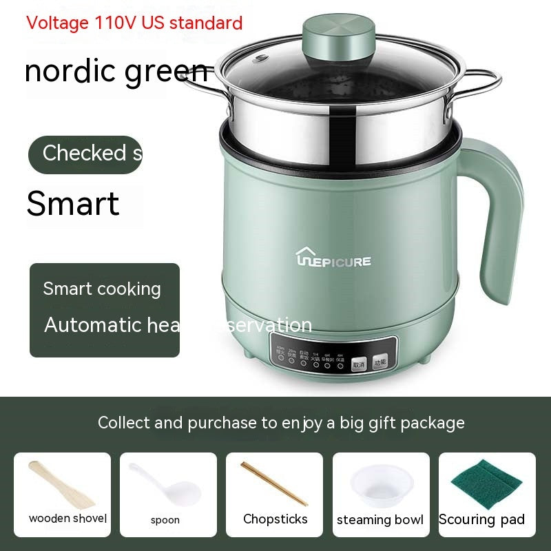 Just Arrived at Buy Center: Multi-functional Electric Cooker 110 V220V Small Household Appliances Smart Green With Grid