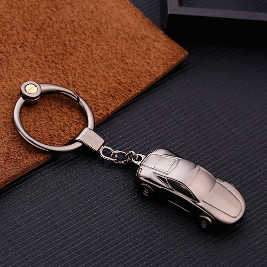 Fresh Arrivals at Buy Center: Keychain Korean Cute Personality Fashion Female Key Chain Couple Creative Car Key Pendant Black ice