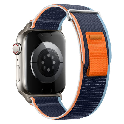 Newly Released at Buy Center: Suitable For Watch Band Wild Trail Loop Nylon Two-section Modified Deep Navy Blue