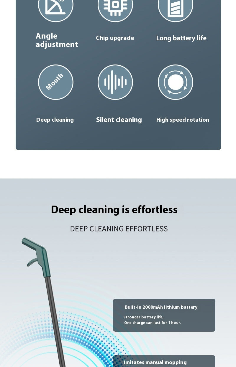 Newly Released at Buy Center: Lazy Wireless Home Sweeping And Mopping All-in-one Machine