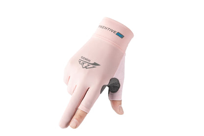 Gants de cyclisme de fitness à demi-doigts, gants de protection solaire respirants pour écran tactile pour hommes et femmes