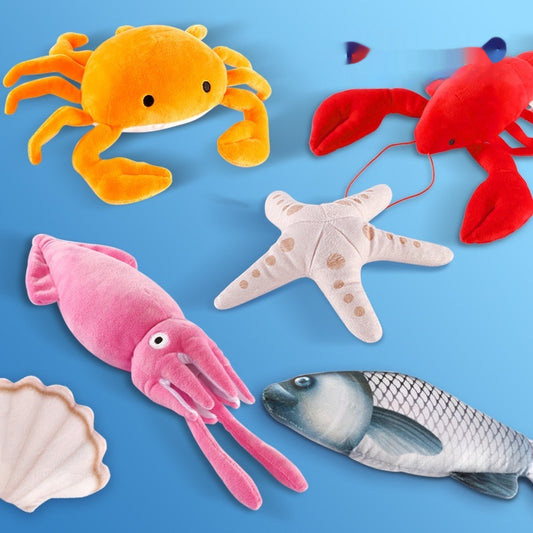 Fresh Arrivals at Buy Center: Cute Seafood Series Plush Doll Crab Lobster Simulation Pillow