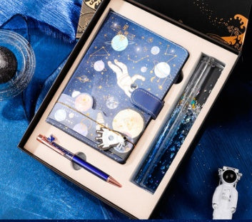 Fresh on the Scene at Buy Center: Galaxy Dream Coloring Page Notebook Cute Cartoon Astronaut 9style