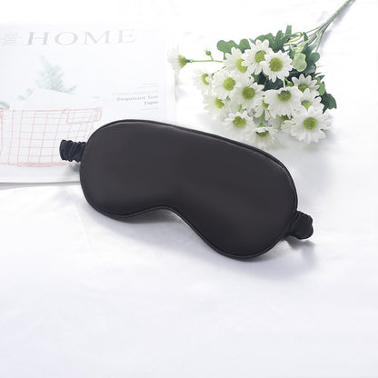 New Double-sided Ice Silk Breathable Eye Protection Shading Color Black Strap