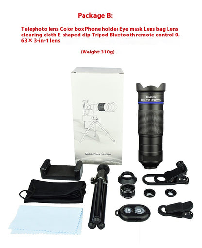 Hot New Arrivals at Buy Center: Mobile Phone External Camera 36x Telephoto Lens Set