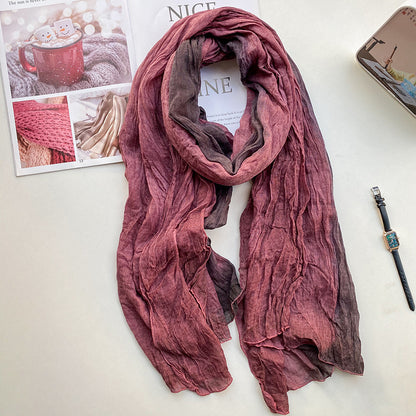 Retro Fashion Cotton And Linen Scarf For Women Buy Center