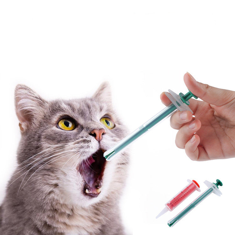 Newly Released at Buy Center: 2 Pcs Cat Pill Shooter Pet Piller Gun Dog Pill Shooter Cat Tablet Soft Tip Syringe Pet Medical Feeding Dispenser Tool For Small Animal