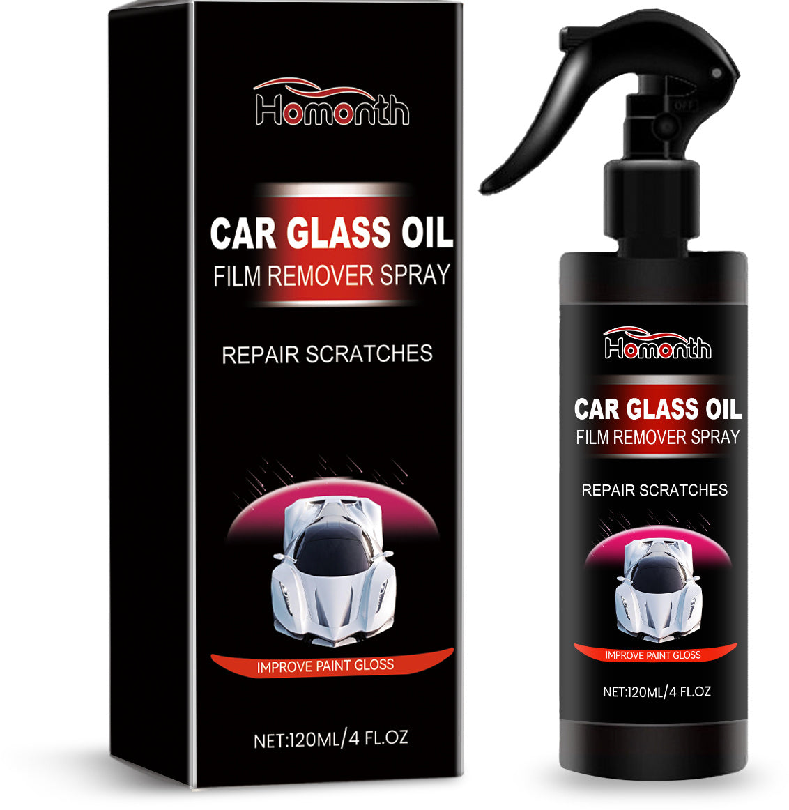 Fresh on the Scene at Buy Center: Car Glass Oil Film Remover Spray 120ml