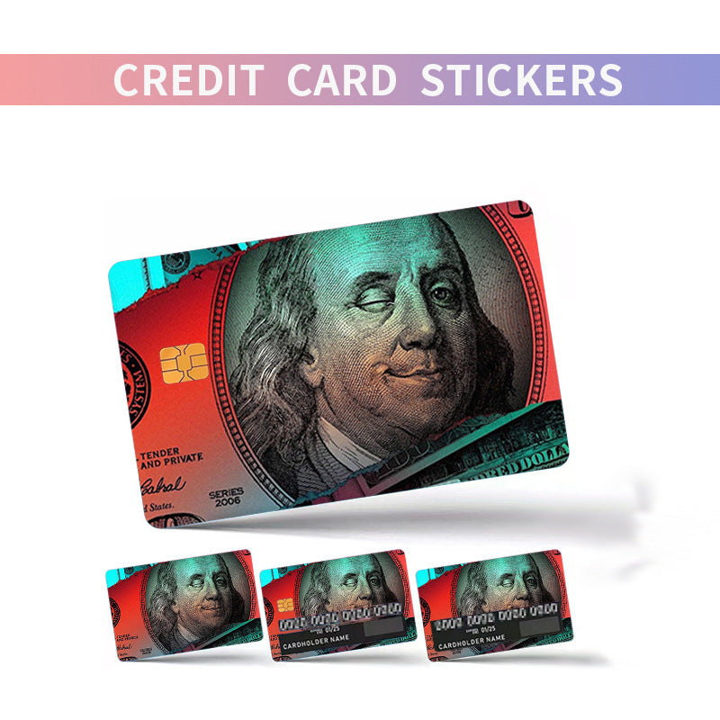 Credit Card Personalized Stickers Buy Center