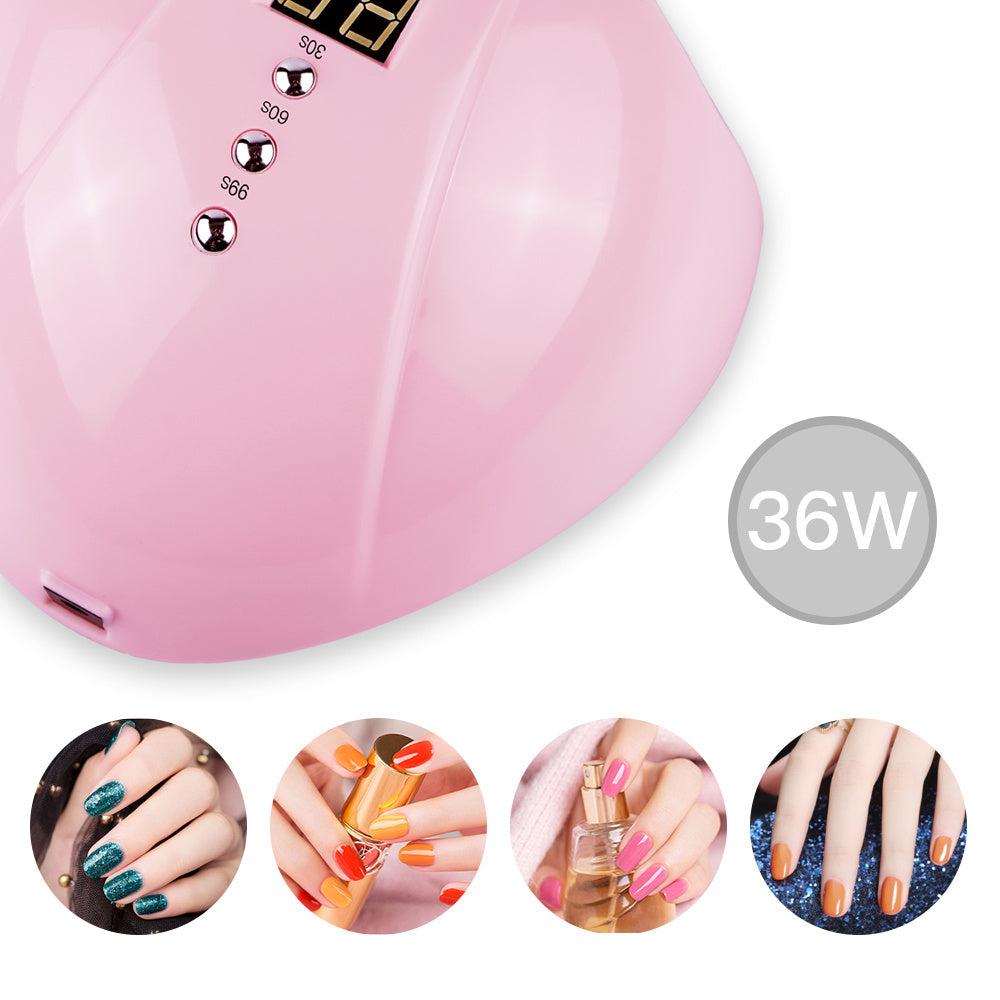 Intelligent induction nail lamp