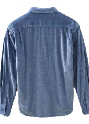 Chemise boutonnée pour homme Chemise décontractée Lampe à mèche