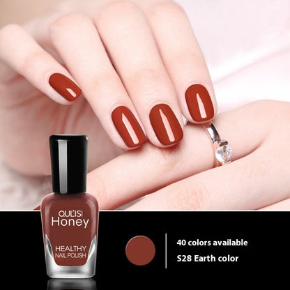 Just Arrived at Buy Center: Water-based Peelable Tearable Nail Polish 8ml 28 Taupe 8ml