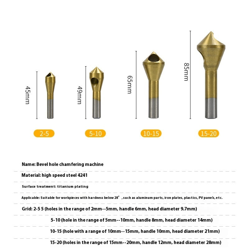 Hot New Items at Buy Center: Deburring Oblique Hole Chamfering Drill Bit