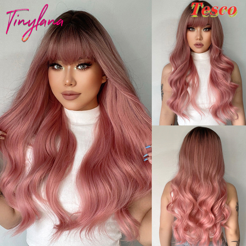 Now Available at Buy Center: Women Wear Wavy Wigs Style D